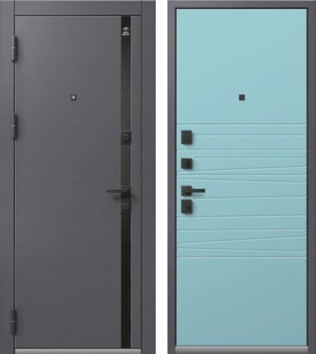 Центурион ЛЮКС-5 Антрацит муар+МДФ Кашемир графит-Кашемир аква Центурион ЛЮКС-5 Антрацит муар+МДФ Кашемир графит-Кашемир аква